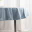 Scuba Round 70" Tablecloth Dusty Blue - Wrinkle Free & Stain Resistant Table Cover