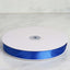 100 Yards 7/8" Royal Blue Single Face Decorative Satin Ribbon
