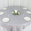 Taffeta 72"x72" Table Overlay Square Tablecloth Silver - Accordion Crinkle Table Cover