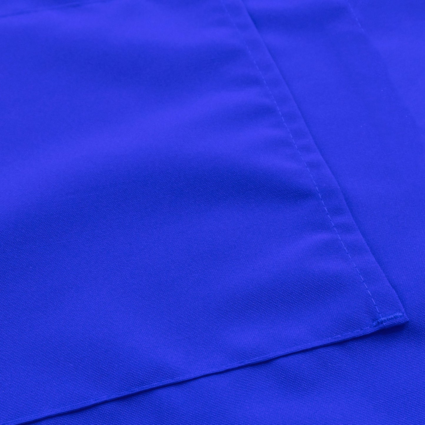 Royal Blue Premium Polyester Cooking Chef Apron with Adjustable Neck and Long Ties, Waterdrop Resistant 2 Pockets Unisex Kitchen Bib Apron