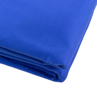 Royal Blue Scuba Polyester Fabric Roll Wrinkle Free DIY Craft Fabric Bolt- 60’’x10 Yards - Fabrics
