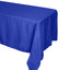 Polyester 90"x156" Rectangle Tablecloth Royal Blue - Seamless Wrinkle-Resistant Table Cover