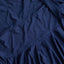 Spandex Chair Cover with Ruffle Pleated Skirt for Banquet Chairs Navy Blue - 1-Piece Stretch Fitted Slipcover