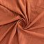 Spandex 36" Round Cocktail Table Cover Terracotta (Rust) - Easy to Maintain Stretch Fitted Highboy Tablecloth
