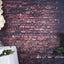 8ftx8ft Dark Red Vintage Brick Wall Vinyl Photo Shoot Backdrop