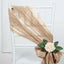 5 Pack Cheesecloth Gauze 16"x88" Chair Sashes Beige - Boho Chair Decorations