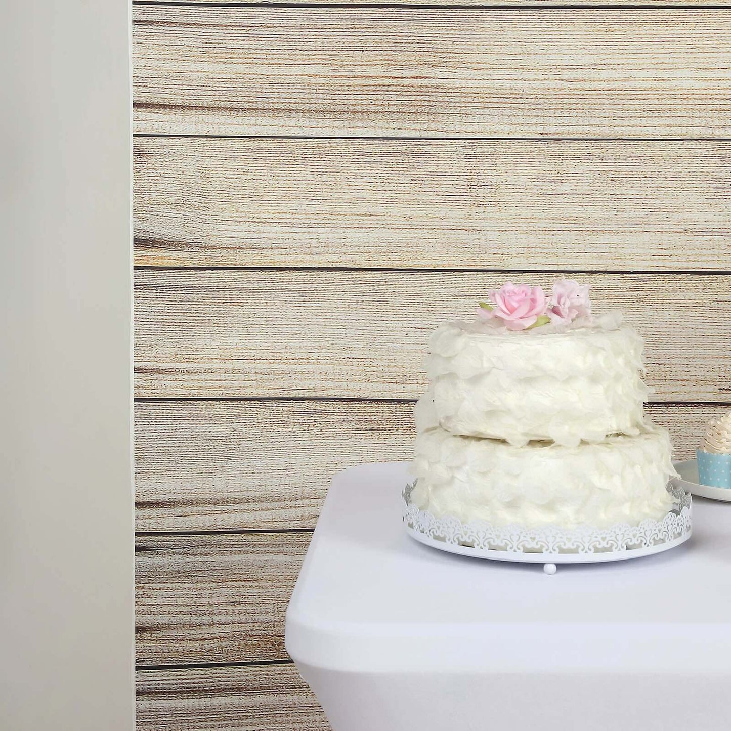 8ftx8ft Natural Vintage Wood Panels Print Vinyl Photography Backdrop, Photo Shoot Background