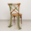 20-Pack Sheer Chair Drape Decor in Dusty Sage Green and Beige â€“ 9ft Shimmer Sash, Wrinkle-Free