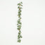 6ft Artificial Eucalyptus Garland with Cream/Gold Silk Roses â€“ Faux Greenery Vine