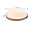 Rustic Poplar Wood Slices Round - Unique Decor for Tables & Events 15" Dia