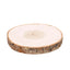 Rustic Poplar Wood Slices Round - Versatile Centerpieces for Tablescapes 9" Dia