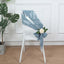 5 Pack Cheesecloth Gauze 16"x88" Chair Sashes Dusty Blue - Boho Chair Decorations