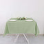 Polyester Square 54"x54" Tablecloth Sage Green - Wrinkle-Resistant & Durable Table Cover
