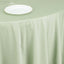 Scuba Round 120" Tablecloth Sage Green - Wrinkle Free & Stain Resistant Seamless Table Cover