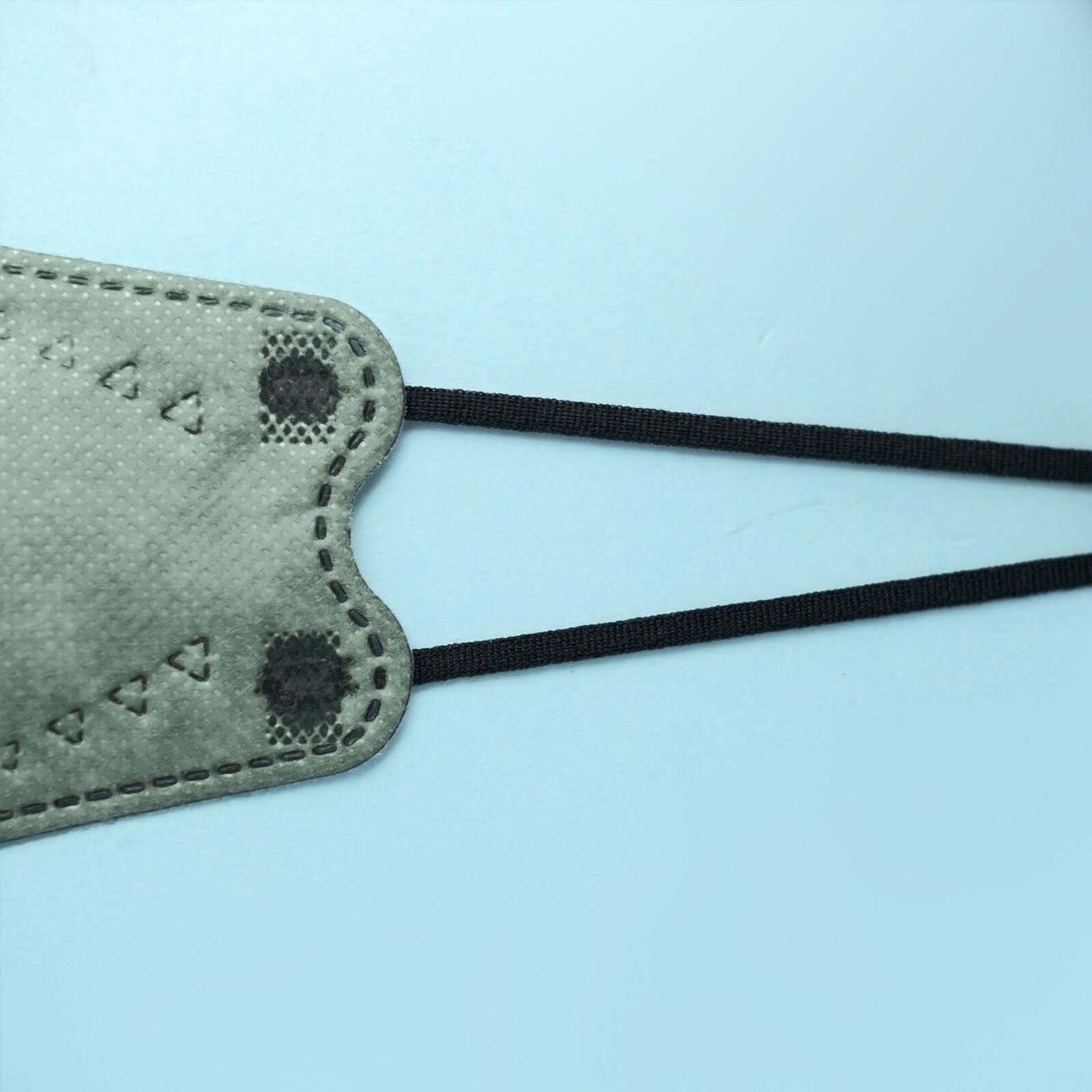 10 Pack Sage Green Breathable KF94 Face Mask, 3D Fish-Design Mouth Shields for Adult, 4-Layer Protective Face Masks with Adjustable Nose Clip