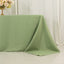 Premium Polyester 90"x132" Rectangle Tablecloth Sage Green - Seamless 220GSM Stain-Resistant Table Cover