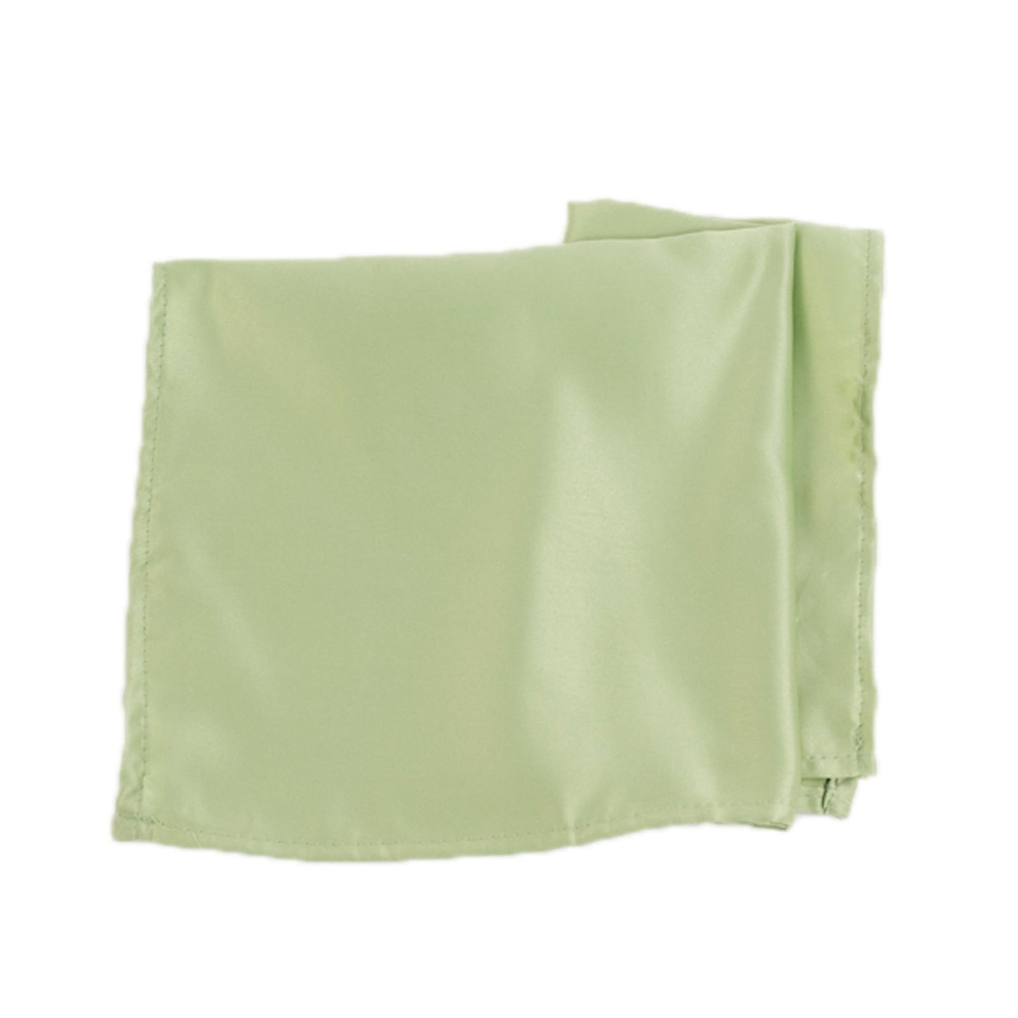5 Pack Lamour Satin 20"x20" Napkins Sage Green - Soft Matte Finish Dinner Napkins