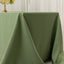 Premium Polyester 90"x132" Rectangle Tablecloth Sage Green - Seamless 220GSM Stain-Resistant Table Cover