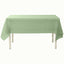 5-Pack Plastic Table Covers Sage Green Rectangle - Reliable PVC Disposable Covers for Gatherings 54"x108"