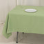 Premium Polyester 60"x102" Rectangle Tablecloth Sage Green - Durable 220GSM Wrinkle-Resistant Table Cover