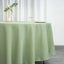 Polyester 108" Round Tablecloth Sage Green - Wrinkle-Resistant Table Cover