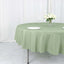 Polyester 90" Round Tablecloth Sage Green - Stain & Wrinkle-Resistant Table Cover