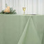 Polyester 90"x156" Rectangle Tablecloth Sage Green - Seamless Wrinkle-Resistant Table Cover