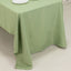 Premium Polyester 60"x126" Rectangle Tablecloth Sage Green - Stain-Resistant 220GSM Finish Table Cover