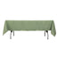 Premium Polyester 60"x102" Rectangle Tablecloth Dusty Sage Green - Durable 220GSM Wrinkle-Resistant Table Cover