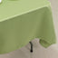 Lamour Satin 60"x102" Rectangle Tablecloth Sage Green - Durable & Silky Soft Feel Table Cover
