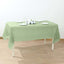 5-Pack Plastic Table Covers Sage Green Rectangle - Reliable PVC Disposable Covers for Gatherings 54"x108"