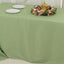 Premium Polyester 90"x132" Rectangle Tablecloth Sage Green - Seamless 220GSM Stain-Resistant Table Cover