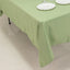 Premium Polyester 60"x102" Rectangle Tablecloth Sage Green - Durable 220GSM Wrinkle-Resistant Table Cover