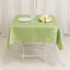 Lamour Satin 54"x54" Square Tablecloth Sage Green - Durable & Silk-Like Table Cover
