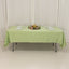 Lamour Satin 60"x102" Rectangle Tablecloth Sage Green - Durable & Silky Soft Feel Table Cover
