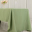 Premium Polyester 60"x126" Rectangle Tablecloth Sage Green - Stain-Resistant 220GSM Finish Table Cover