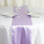 Satin 12"x108" Table Runner Lavender - Stylish Table Linen