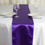 Satin 12"x108" Table Runner Purple - Stylish Table Linen
