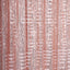 8ftx8ft Rose Gold Geometric Sequin Event Curtain Drapes with Satin Backing, Seamless Opaque Sparkly Backdrop Event Panel in Diamond Glitz Pattern