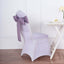 5 Pack Polyester Chair Sashes Violet Amethyst 6"x108"