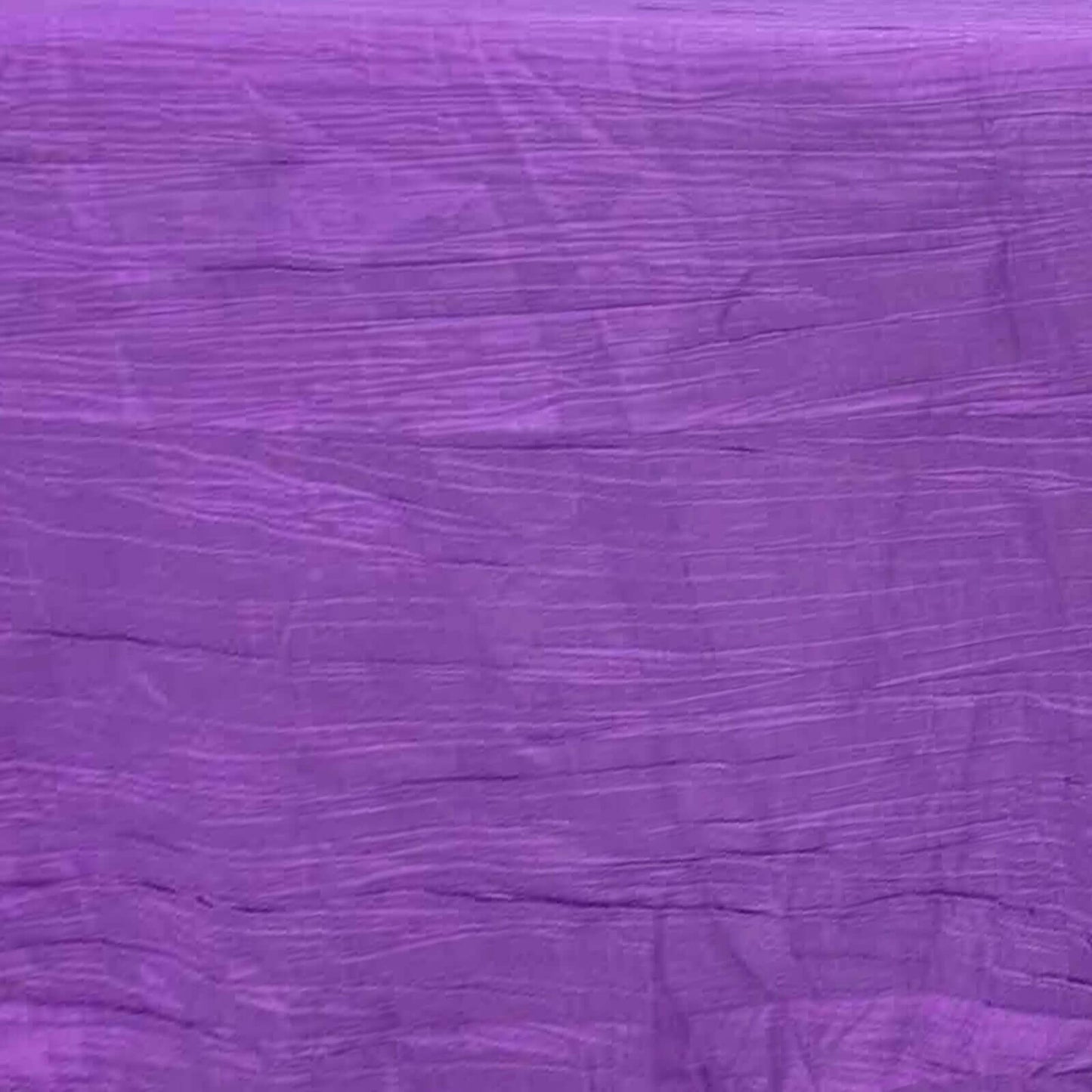 Taffeta 90"x156" Rectangle Tablecloth Purple - Accordion Crinkle Seamless Table Cover