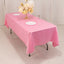 Lamour Satin 60"x102" Rectangle Tablecloth Pink - Durable & Silky Soft Feel Table Cover