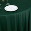 Scuba Round 120" Tablecloth Hunter Emerald Green - Wrinkle Free & Stain Resistant Seamless Table Cover