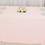 Scuba Rectangular 90"x132" Tablecloth Blush - Wrinkle Free, Stain Resistant & Seamless Table Cover