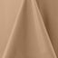 Premium Polyester 90"x156" Rectangle Tablecloth Nude - Seamless 220GSM Stain-Resistant Table Cover