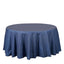 Polyester 120" Round Tablecloth Dark Denim Blue - Seamless Faux Denim Design for Stylish Gatherings