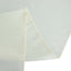 Premium Polyester Square Tablecloth 70"x70" Ivory 220GSM Wrinkle-Resistant Table Cover