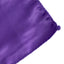 Lamour Satin 72"x72" Table Overlay Square Tablecloth Purple - Smooth Finish Table Topper