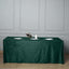 Premium Velvet 90"x156" Rectangle Tablecloth Hunter Emerald Green - Reusable Soft & Seamless Table Cover