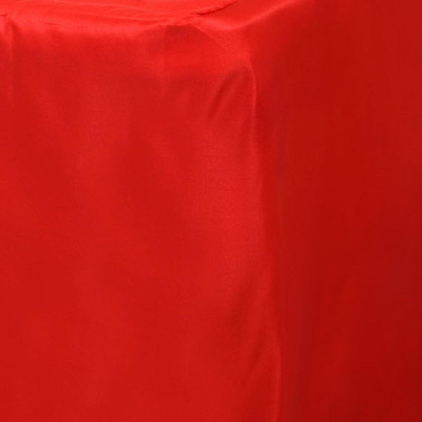 Fitted Polyester 96"x30" Rectangle Tablecloth Red - Durable and Easy to Maintain Table Cover